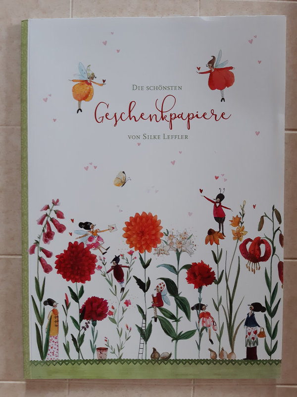 Geschenkpapier Buch "Die schönsten Geschenkpapiere" Silke Leffler, Grätz-Verlag