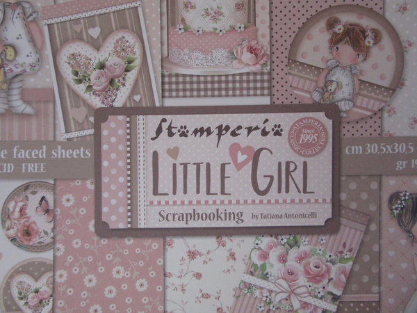 Scrapbooking Papier Block Little Girl Stamperia