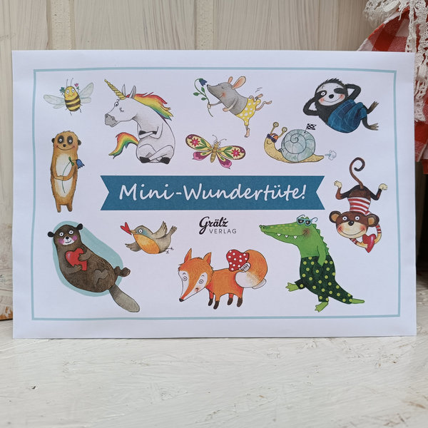 Mini Wundertüte Tiere für Kinder, Katja Jäger Design Grätz Verlag