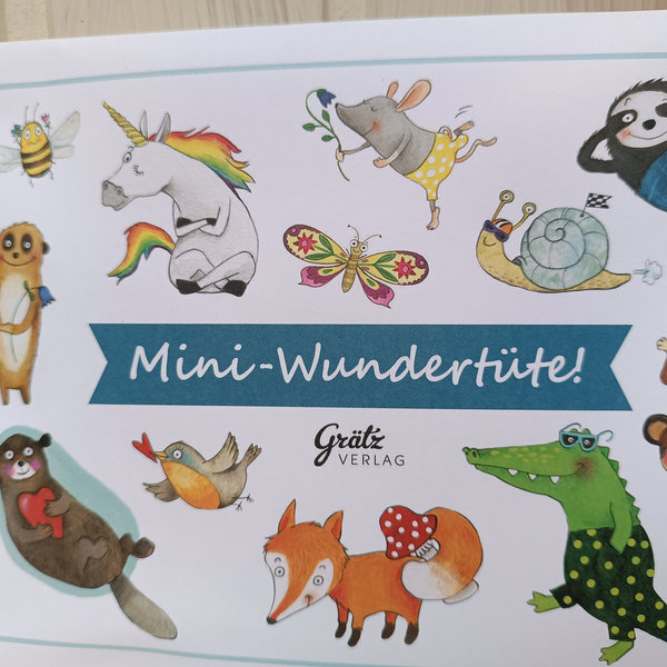 Mini Wundertüte Tiere für Kinder, Katja Jäger Design Grätz Verlag
