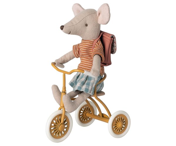 Maileg Abri à tricycle Maus Ocker - Dreirad für Mäuse